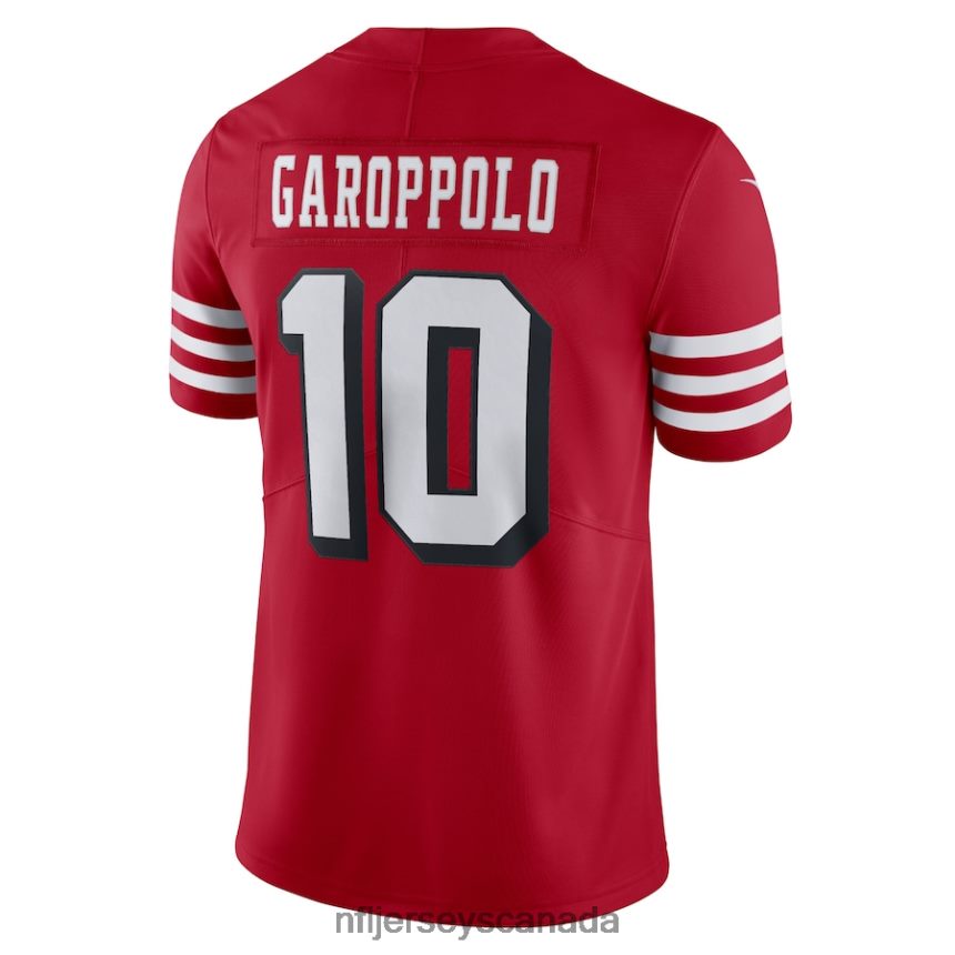 Men San Francisco 49ers Jimmy Garoppolo Nike Red Alternate Vapor Limited Jersey Clothing NFL TBXFR6743