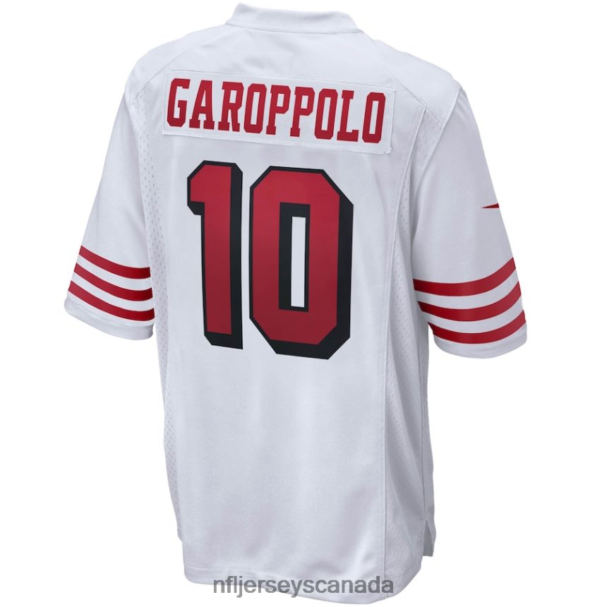 Men San Francisco 49ers Jimmy Garoppolo Nike White Alternate Game Jersey Clothing NFL TBXFR61031