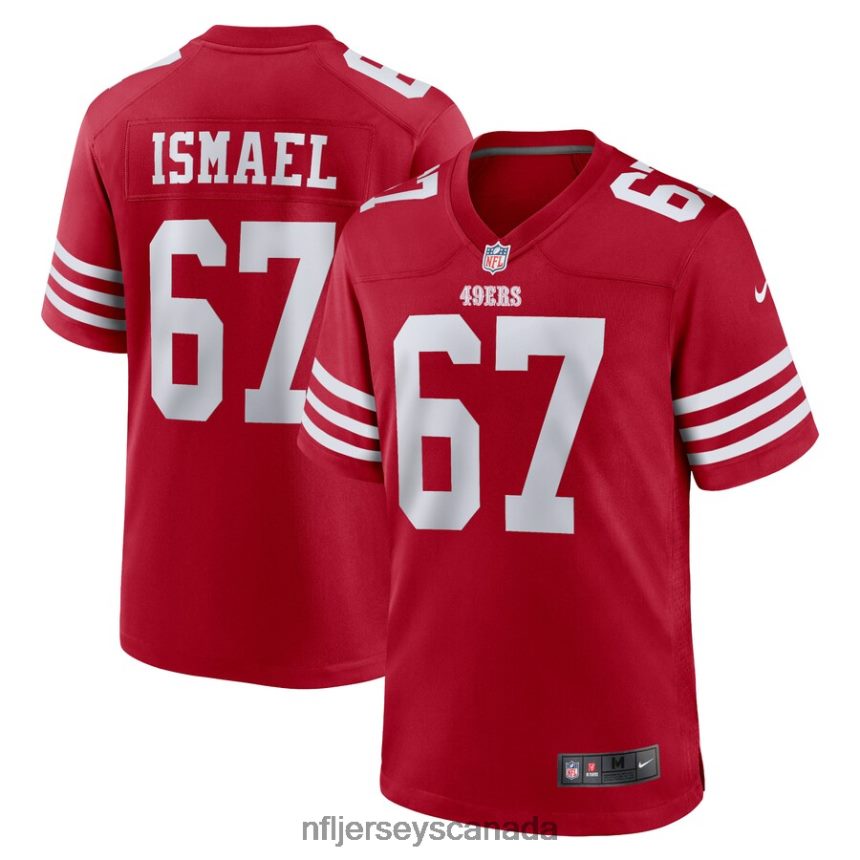 Men San Francisco 49ers Keith Ismael Nike Scarlet Home Game Player Jersey Clothing NFL TBXFR65619