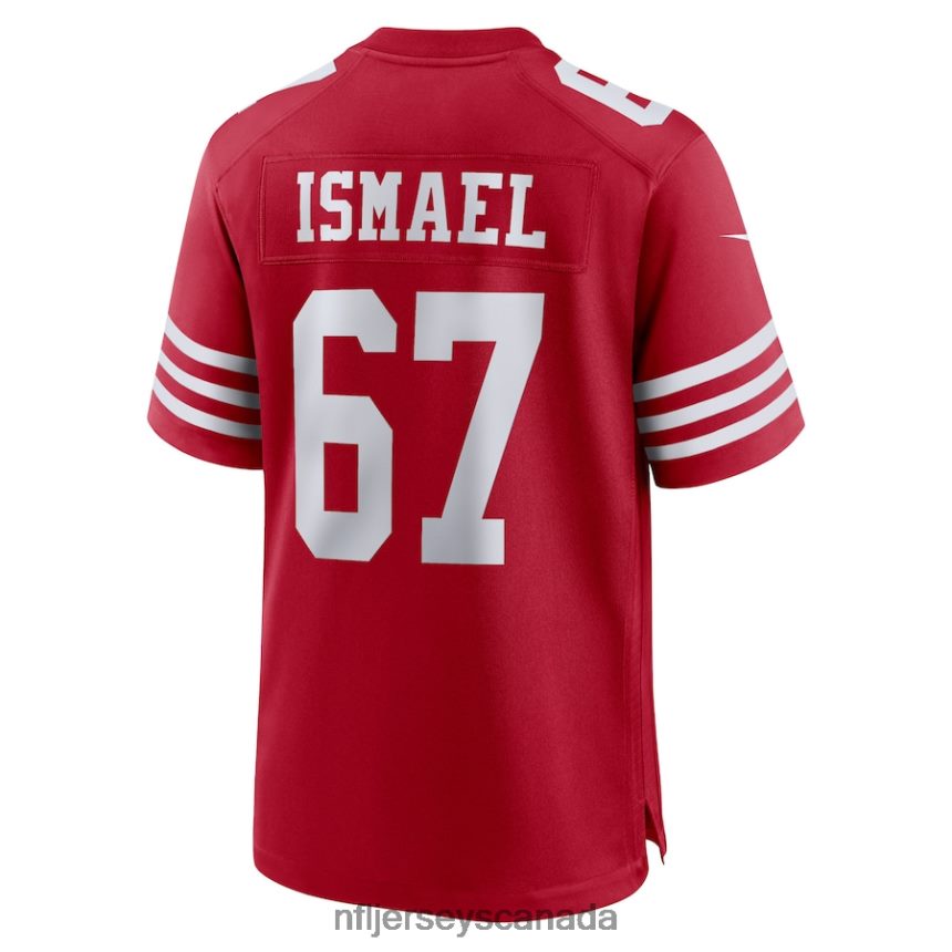 Men San Francisco 49ers Keith Ismael Nike Scarlet Home Game Player Jersey Clothing NFL TBXFR65619