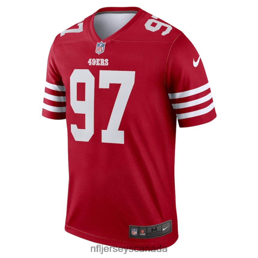 Men San Francisco 49ers Nick Bosa Nike Scarlet Legend Jersey Clothing NFL TBXFR61915