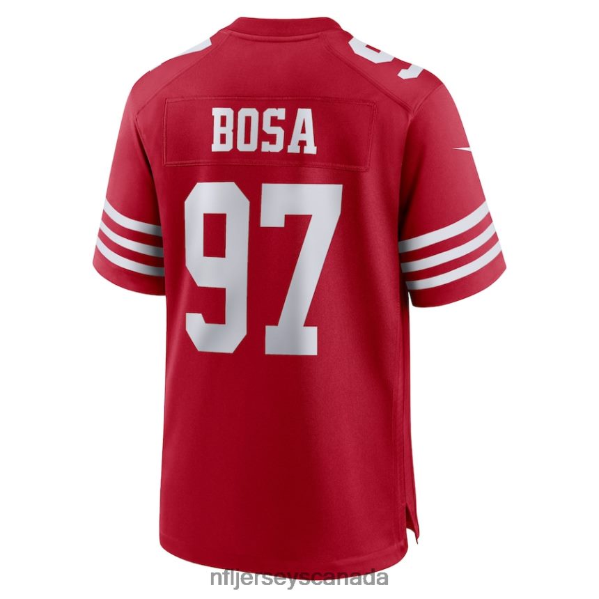 Men San Francisco 49ers Nick Bosa Nike Scarlet Player Game Jersey Clothing NFL TBXFR623