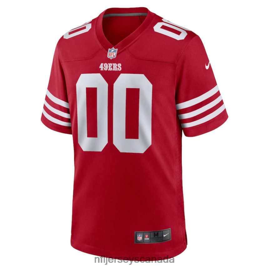 Men San Francisco 49ers Nike Scarlet Custom Jersey Clothing NFL TBXFR6230