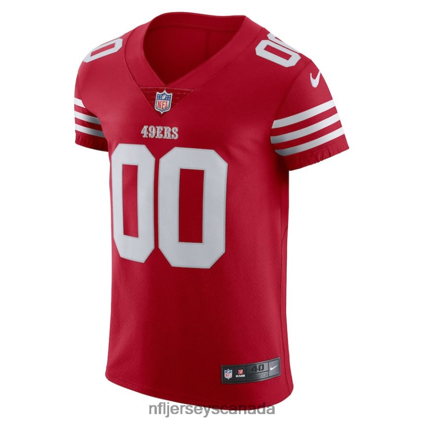 Men San Francisco 49ers Nike Scarlet Vapor Elite Custom Jersey Clothing NFL TBXFR6306