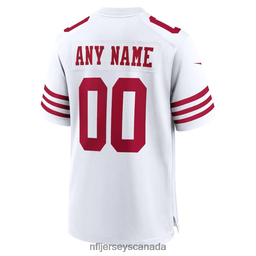 Men San Francisco 49ers Nike White Game Custom Player Jersey Clothing NFL TBXFR6213