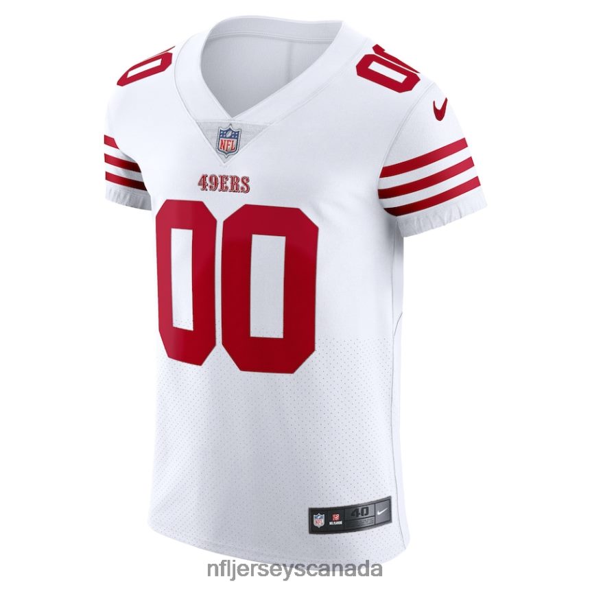 Men San Francisco 49ers Nike White Vapor Elite Custom Jersey Clothing NFL TBXFR6595