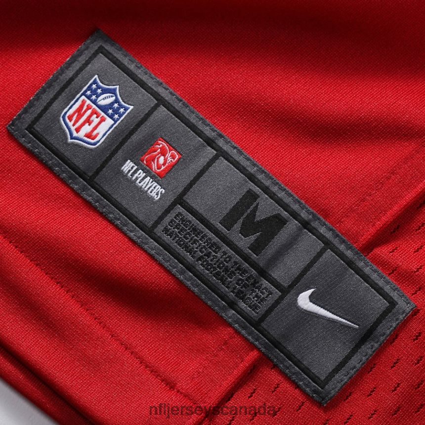 Men San Francisco 49ers Richard Sherman Nike Scarlet Game Player Jersey Clothing NFL TBXFR62611