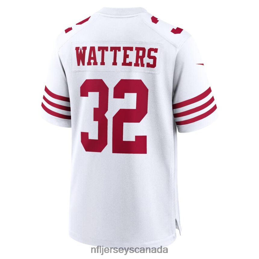 Men San Francisco 49ers Ricky Watters Nike White Retired Player Game Jersey Clothing NFL TBXFR63225