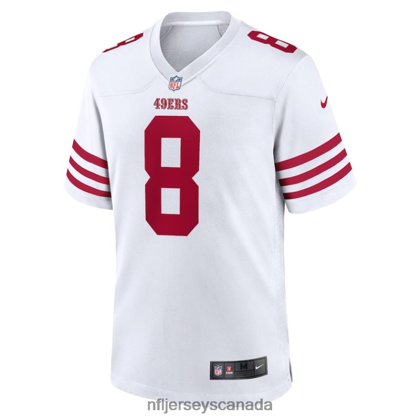 Men San Francisco 49ers Steve Young Nike White Retired Player Game Jersey Clothing NFL TBXFR61638