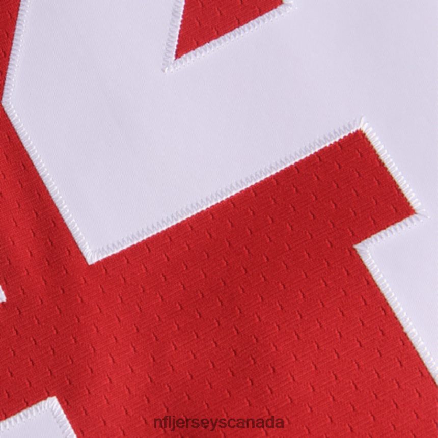 Men San Francisco 49ers Tom Rathman Mitchell  Ness Scarlet Retired Player Legacy Replica Jersey Clothing NFL TBXFR63794