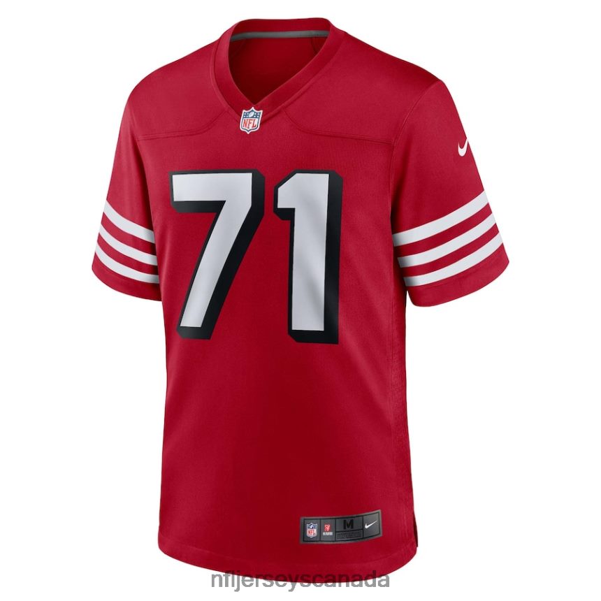 Men San Francisco 49ers Trent Williams Nike Scarlet Alternate Game Jersey Clothing NFL TBXFR6774