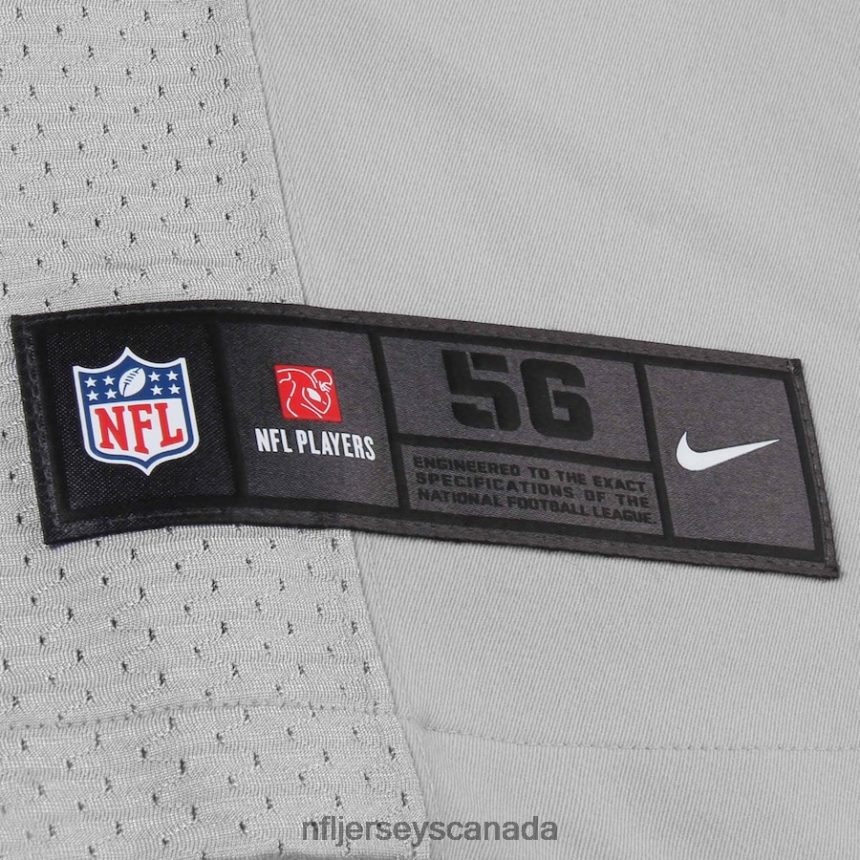 Men Seattle Seahawks 12s Nike Gray Elite Jersey Clothing NFL TBXFR63417