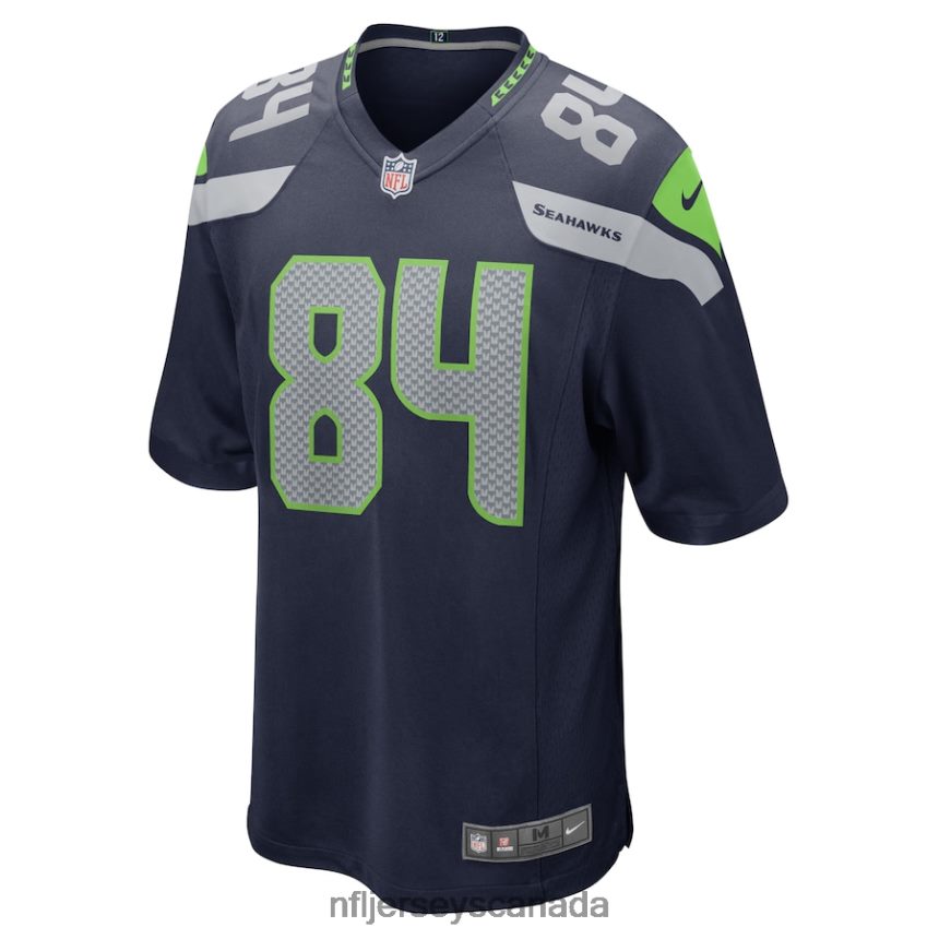 Men Seattle Seahawks Colby Parkinson Nike College Navy Game Jersey Clothing NFL TBXFR63216