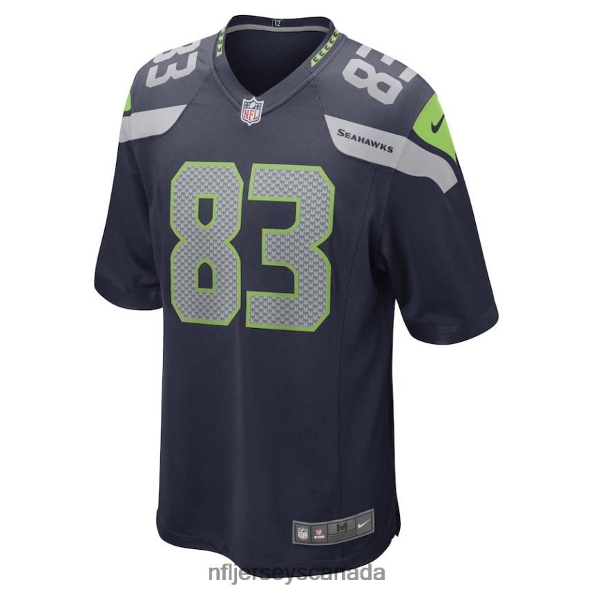 Men Seattle Seahawks Dareke Young Nike College Navy Game Player Jersey Clothing NFL TBXFR66619