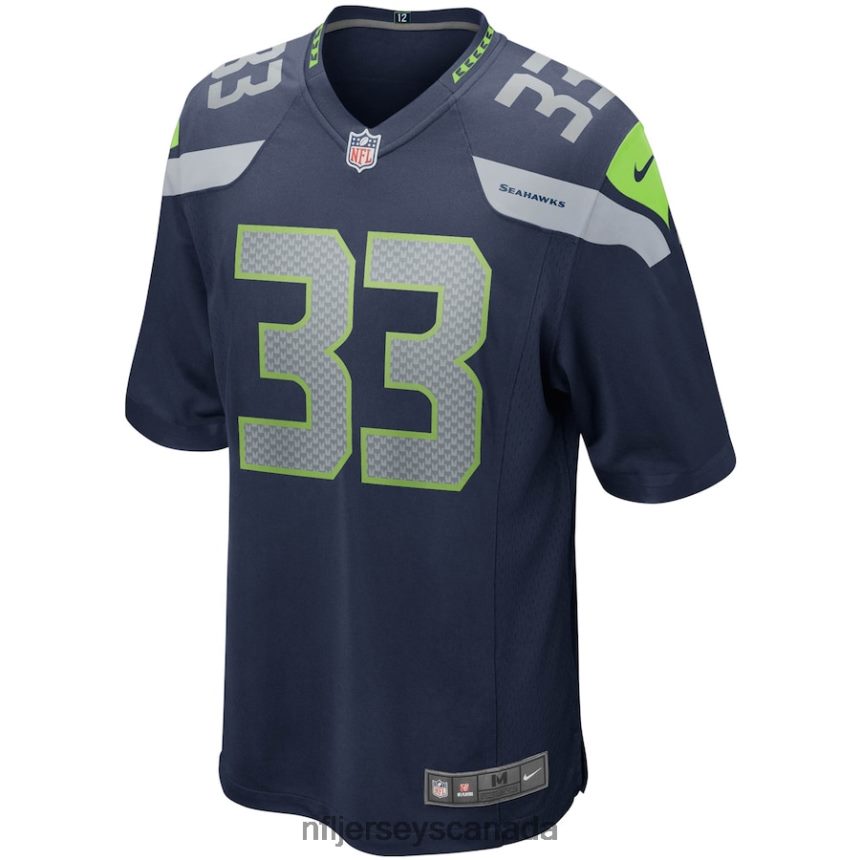 Men Seattle Seahawks Jamal Adams Nike College Navy Game Jersey Clothing NFL TBXFR63497