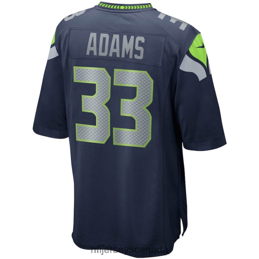 Men Seattle Seahawks Jamal Adams Nike College Navy Game Jersey Clothing NFL TBXFR63497