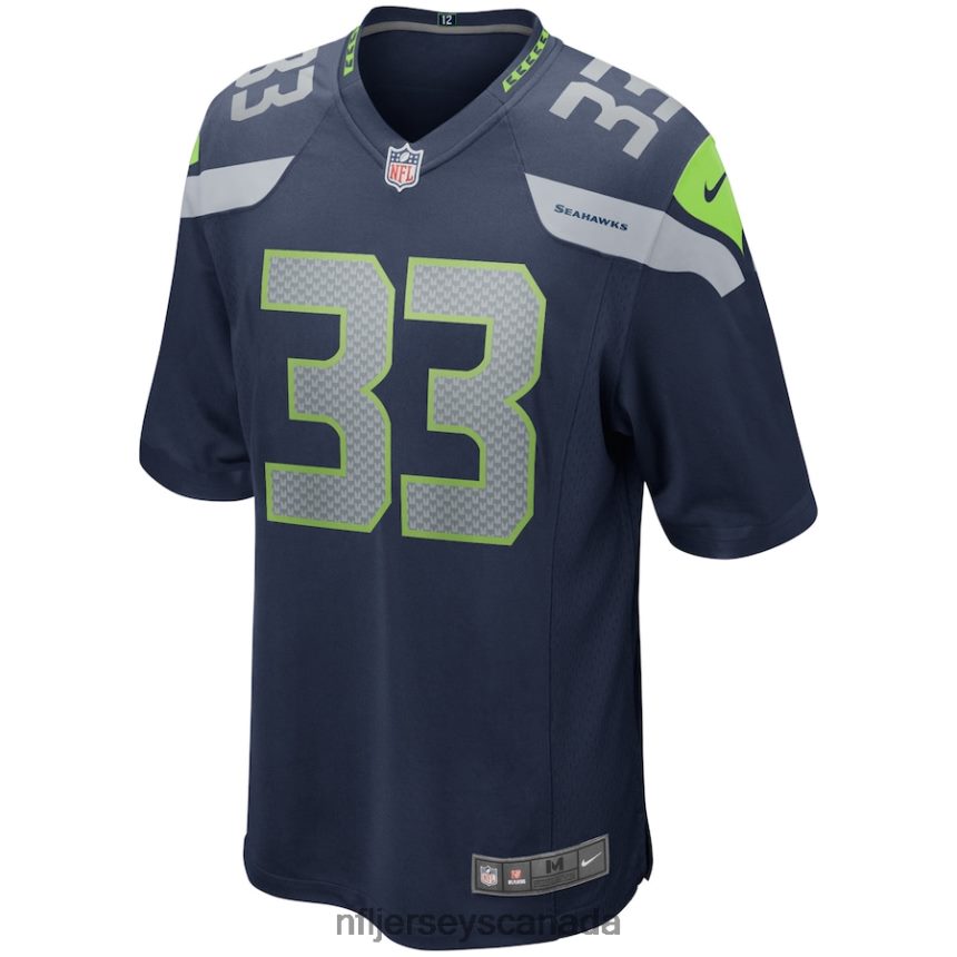 Men Seattle Seahawks Jamal Adams Nike College Navy Game Player Jersey Clothing NFL TBXFR65753