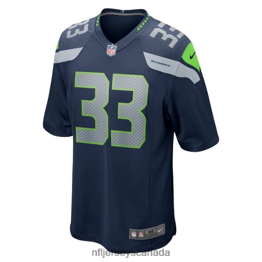 Men Seattle Seahawks Jamal Adams Nike College Navy Game Team Jersey Clothing NFL TBXFR61334