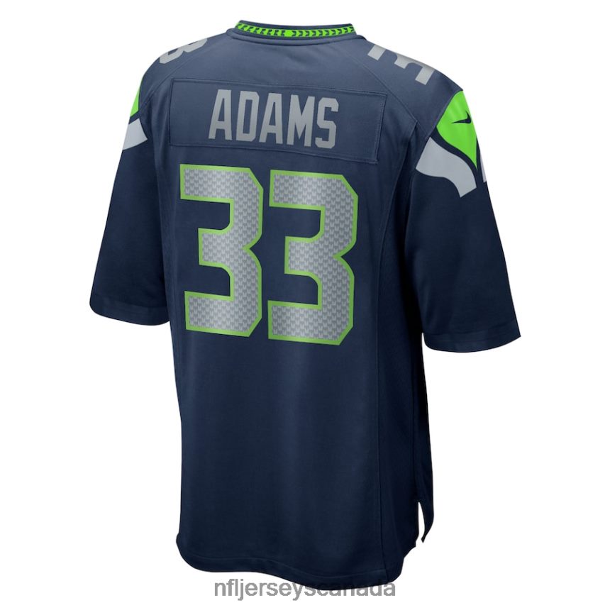Men Seattle Seahawks Jamal Adams Nike College Navy Game Team Jersey Clothing NFL TBXFR61334