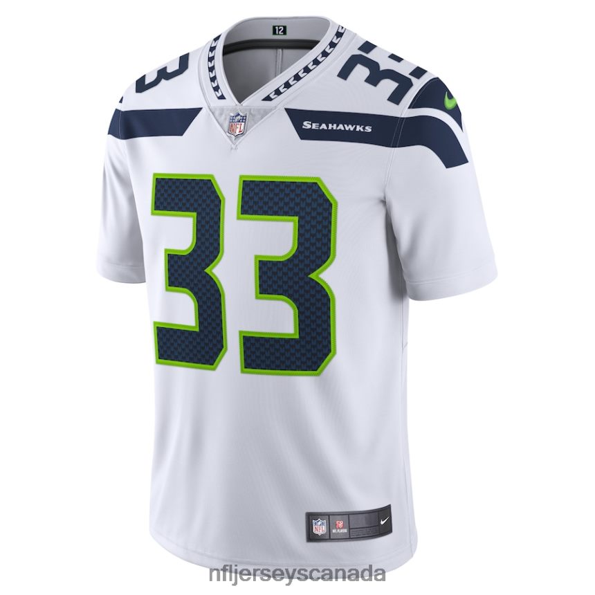 Men Seattle Seahawks Jamal Adams Nike White Vapor Limited Jersey Clothing NFL TBXFR63482