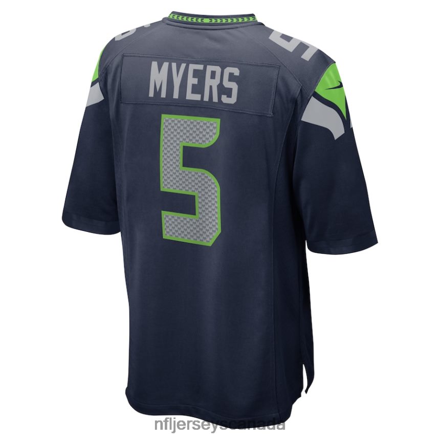 Men Seattle Seahawks Jason Myers Nike College Navy Game Jersey Clothing NFL TBXFR63012
