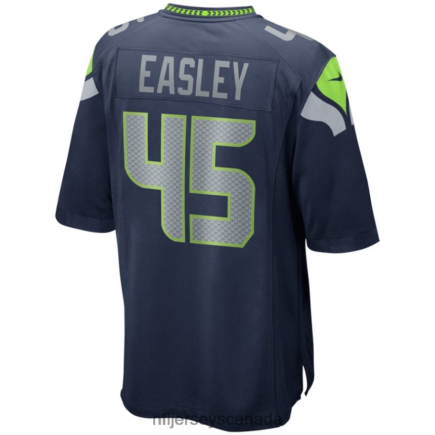 Men Seattle Seahawks Kenny Easley Nike College Navy Game Retired Player Jersey Clothing NFL TBXFR63363