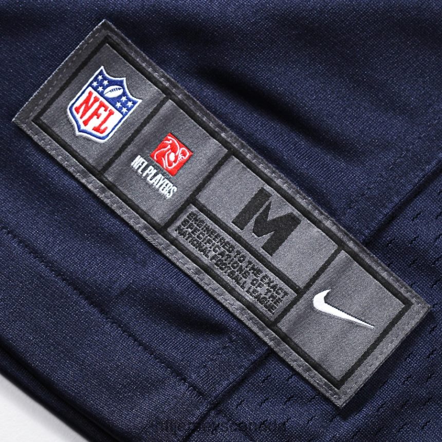 Men Seattle Seahawks LJ Collier Nike College Navy Game Player Jersey Clothing NFL TBXFR63500