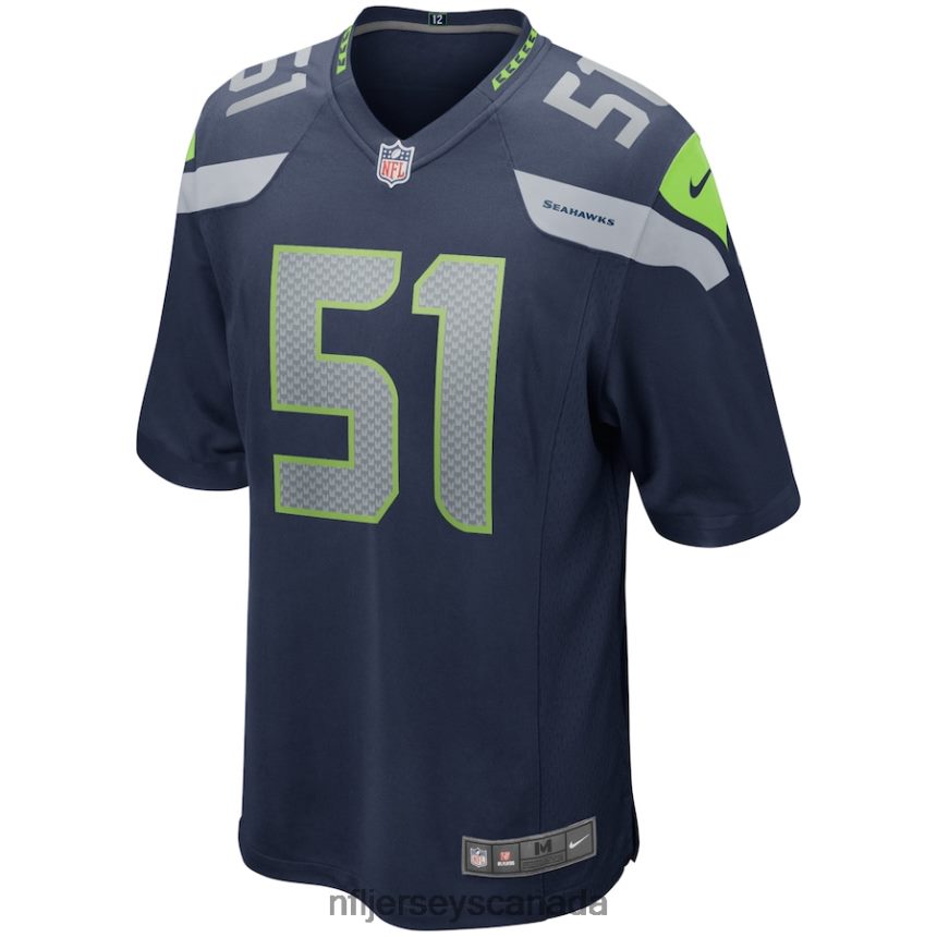 Men Seattle Seahawks Lofa Tatupu Nike College Navy Game Retired Player Jersey Clothing NFL TBXFR64873
