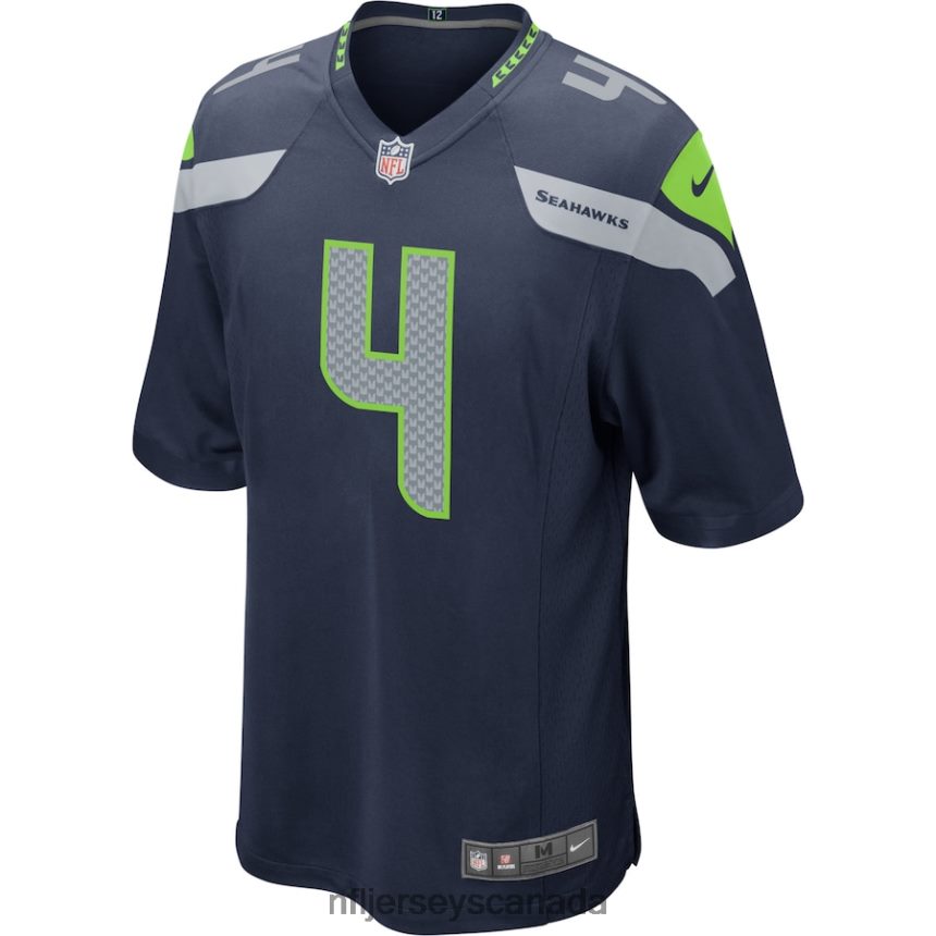 Men Seattle Seahawks Michael Dickson Nike College Navy Player Game Jersey Clothing NFL TBXFR63830