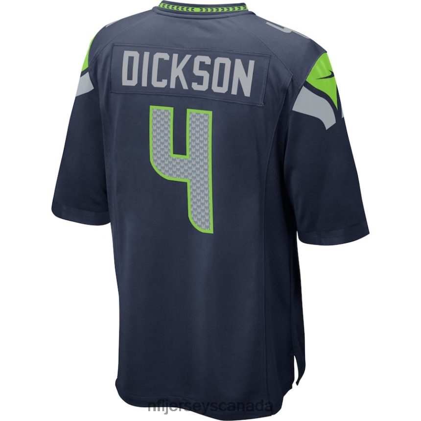 Men Seattle Seahawks Michael Dickson Nike College Navy Player Game Jersey Clothing NFL TBXFR63830