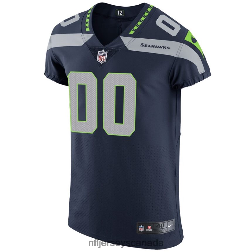 Men Seattle Seahawks Nike Navy Vapor Untouchable Custom Elite Jersey Clothing NFL TBXFR61154