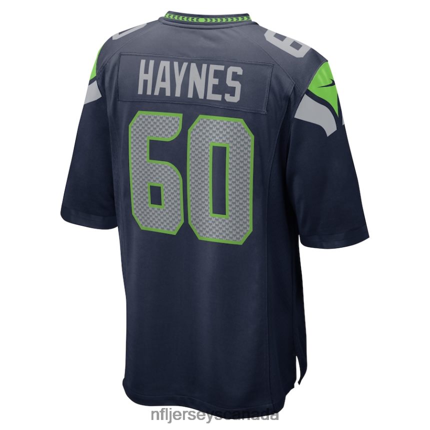 Men Seattle Seahawks Phil Haynes Nike College Navy Game Jersey Clothing NFL TBXFR64280