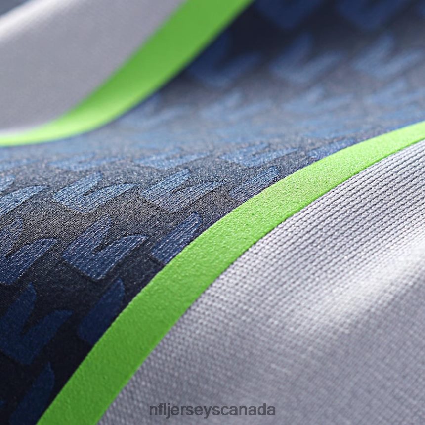 Men Seattle Seahawks Russell Wilson Nike Gray Alternate Game Jersey Clothing NFL TBXFR61877