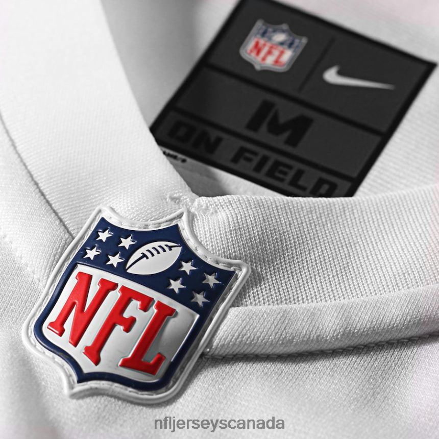 Men Seattle Seahawks Russell Wilson Nike White Game Jersey Clothing NFL TBXFR61609