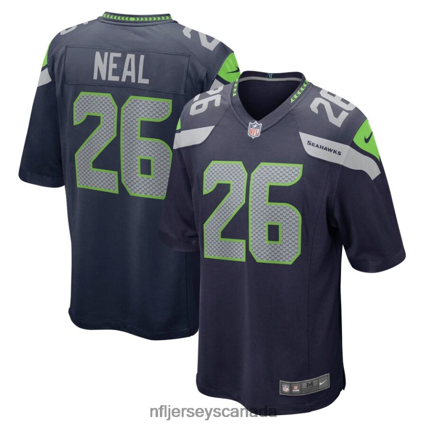 Men Seattle Seahawks Ryan Neal Nike College Navy Player Game Jersey Clothing NFL TBXFR62829