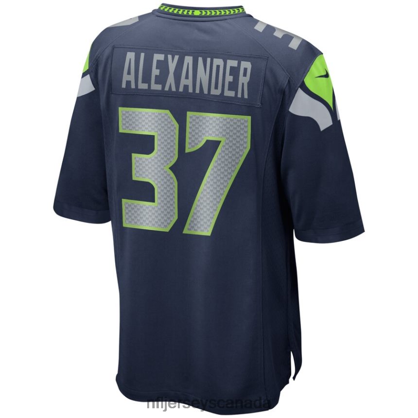 Men Seattle Seahawks Shaun Alexander Nike College Navy Game Retired Player Jersey Clothing NFL TBXFR63253