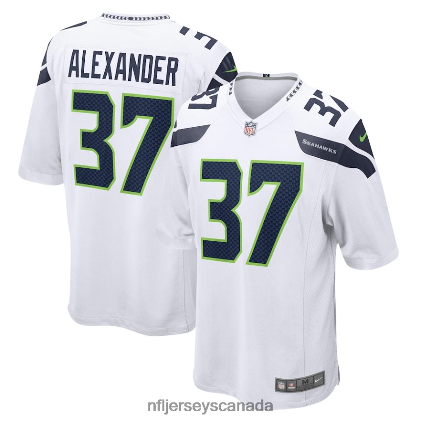 Men Seattle Seahawks Shaun Alexander Nike White Retired Player Game Jersey Clothing NFL TBXFR65077