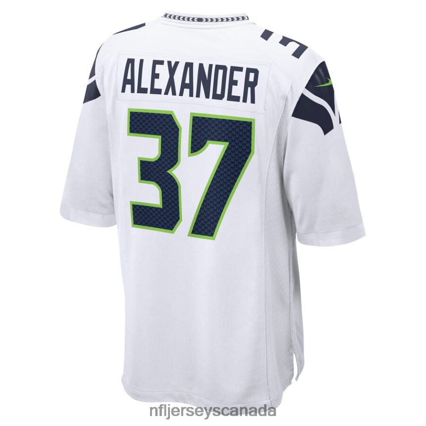 Men Seattle Seahawks Shaun Alexander Nike White Retired Player Game Jersey Clothing NFL TBXFR65077