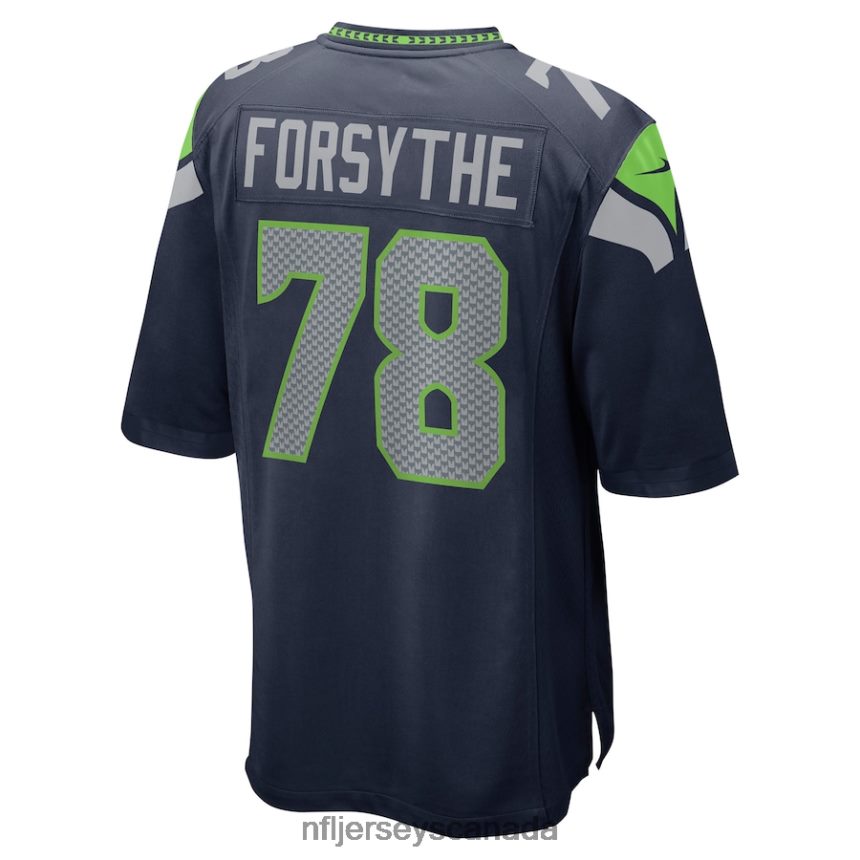 Men Seattle Seahawks Stone Forsythe Nike College Navy Game Jersey Clothing NFL TBXFR64422