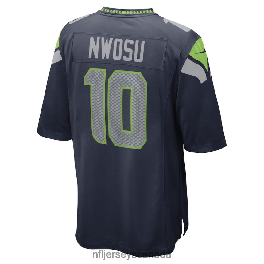 Men Seattle Seahawks Uchenna Nwosu Nike College Navy Game Player Jersey Clothing NFL TBXFR64118