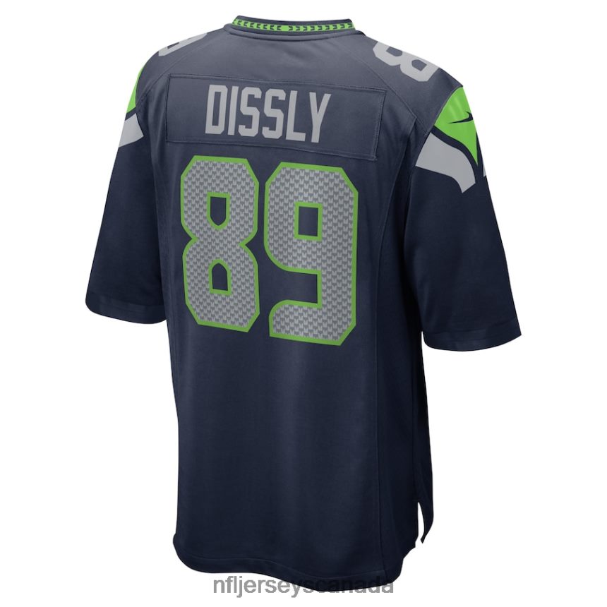 Men Seattle Seahawks Will Dissly Nike College Navy Game Jersey Clothing NFL TBXFR63021