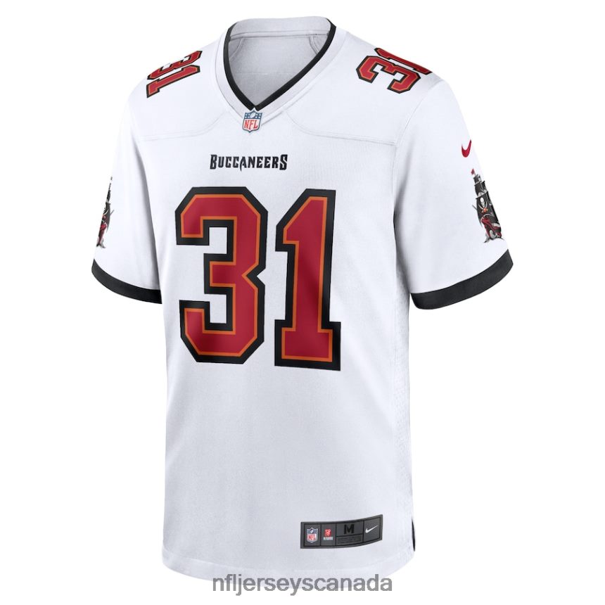Men Tampa Bay Buccaneers Antoine Winfield Jr Nike White Game Jersey Clothing NFL TBXFR62035