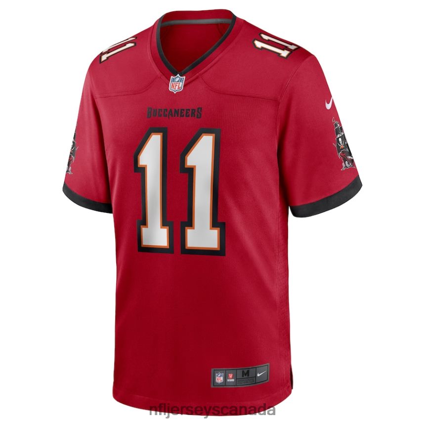 Men Tampa Bay Buccaneers Blaine Gabbert Nike Red Game Jersey Clothing NFL TBXFR64477