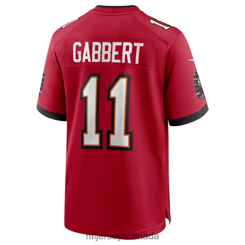 Men Tampa Bay Buccaneers Blaine Gabbert Nike Red Game Jersey Clothing NFL TBXFR64477