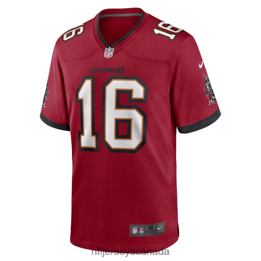 Men Tampa Bay Buccaneers Breshad Perriman Nike Red Game Player Jersey Clothing NFL TBXFR63414