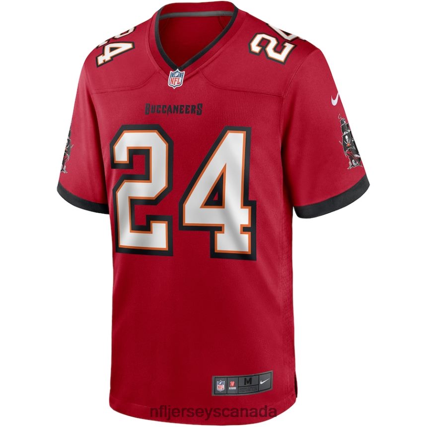 Men Tampa Bay Buccaneers Cadillac Williams Nike Red Game Retired Player Jersey Clothing NFL TBXFR64162