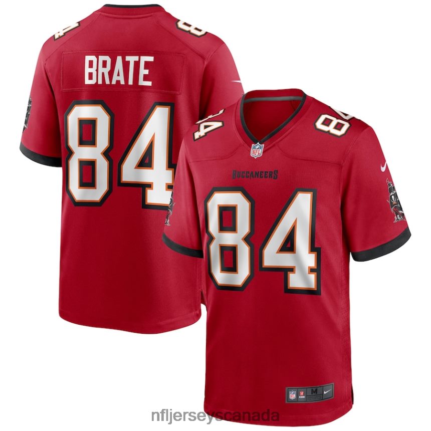 Men Tampa Bay Buccaneers Cameron Brate Nike Red Game Jersey Clothing NFL TBXFR63669