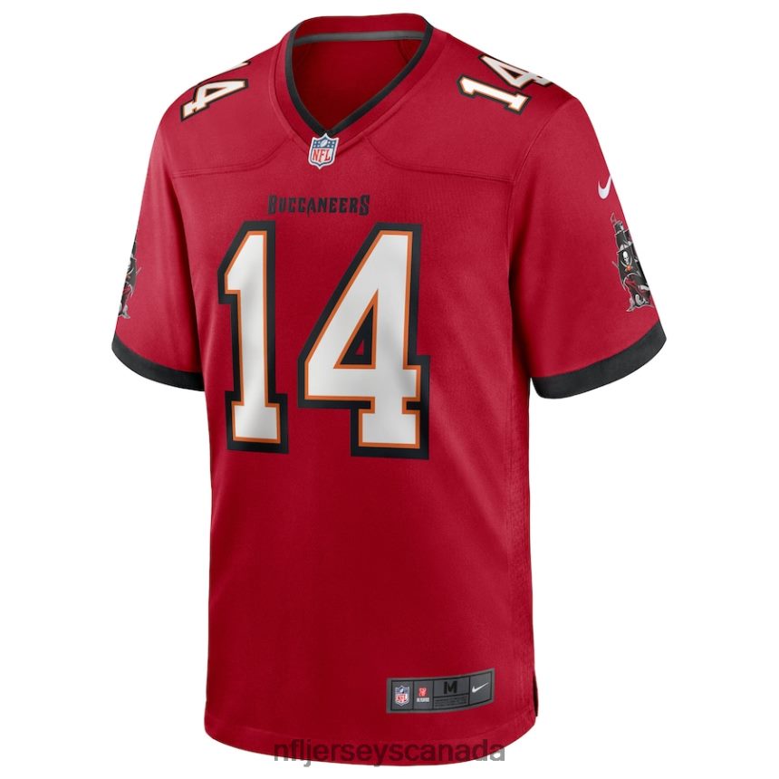 Men Tampa Bay Buccaneers Chris Godwin Nike Red Game Jersey Clothing NFL TBXFR61556
