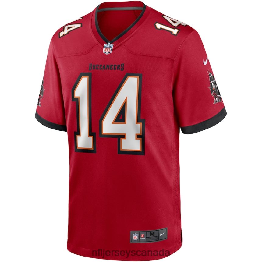 Men Tampa Bay Buccaneers Chris Godwin Nike Red Game Player Jersey Clothing NFL TBXFR62765