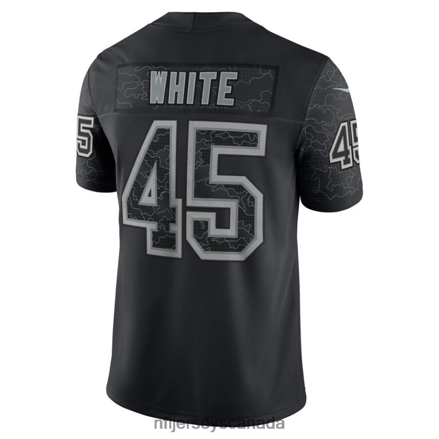 Men Tampa Bay Buccaneers Devin White Nike Black RFLCTV Limited Jersey Clothing NFL TBXFR63899